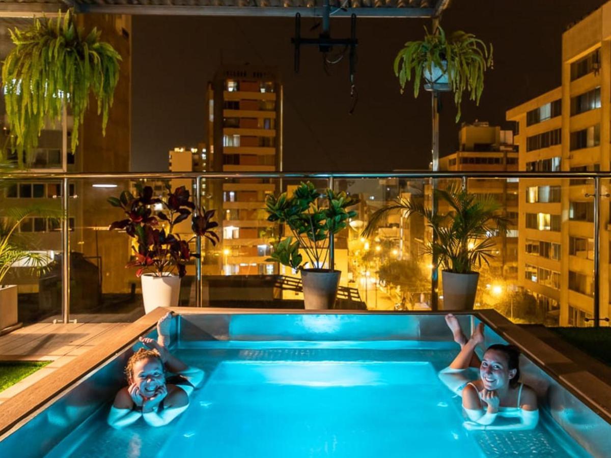 Alpes Lima Kennedy Hostel מראה חיצוני תמונה